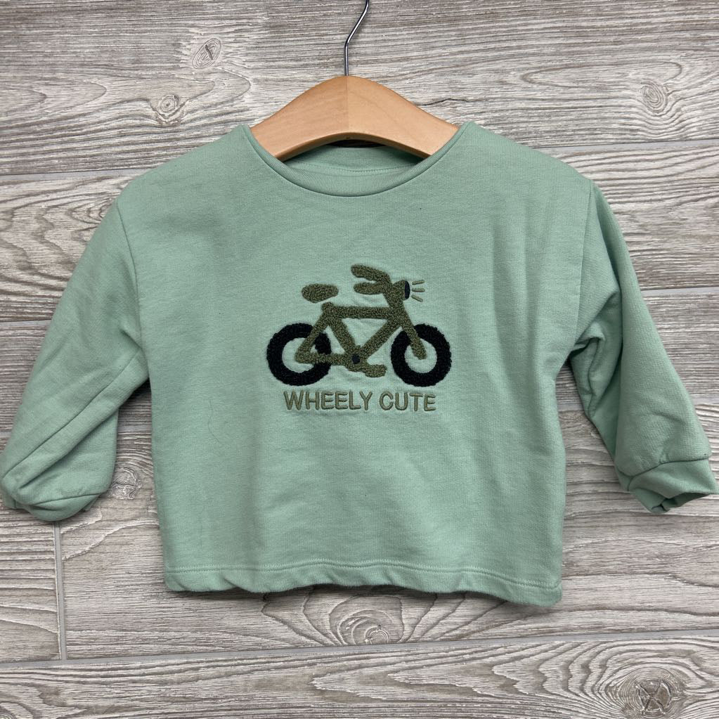 Crewneck Wheely Cute 6-9M
