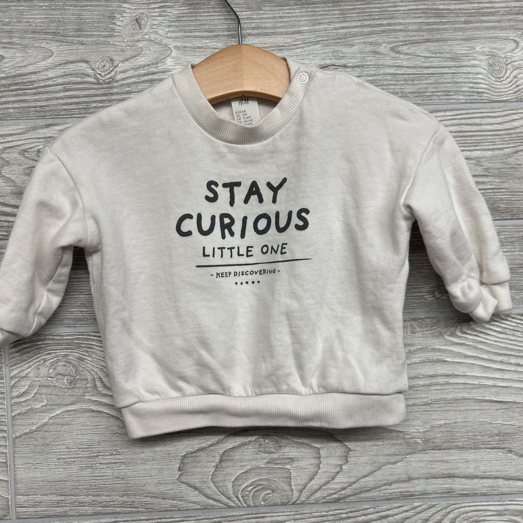 Crewneck Stay Curious Little One 6M