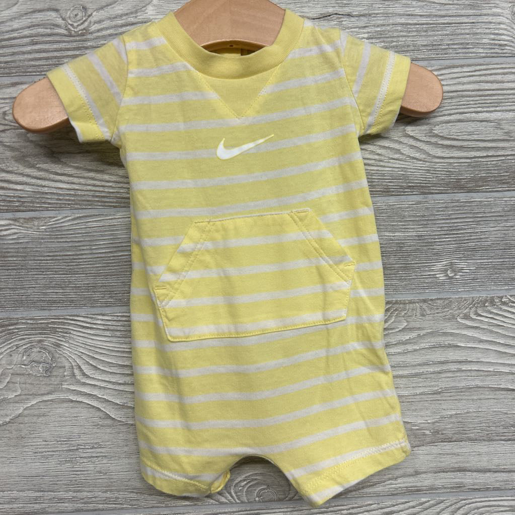 Shorty Romper Stripes Swoosh NB