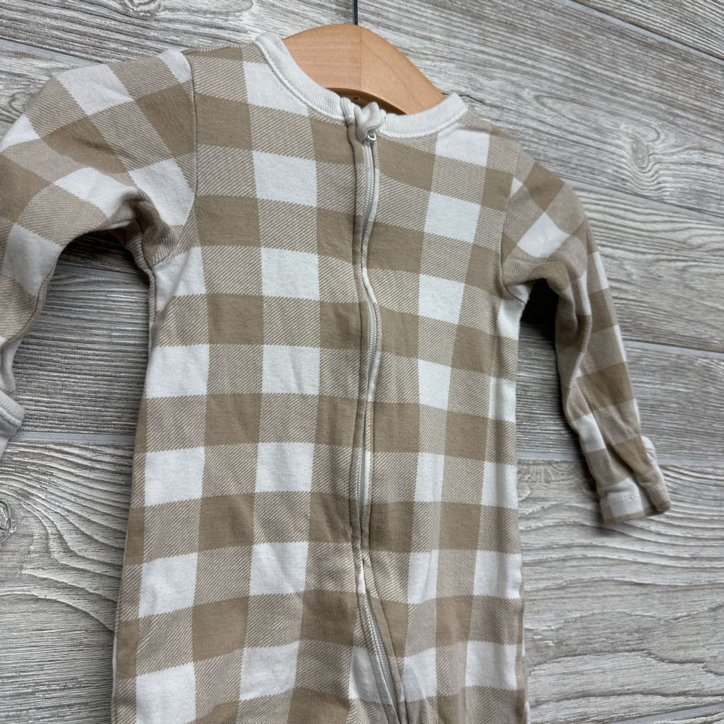 Sleeper Gingham 6-9M