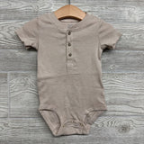 Henley Bodysuit Stripes 12M