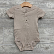 Henley Bodysuit Stripes 12M
