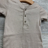 Henley Bodysuit Stripes 12M