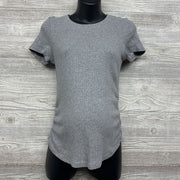 Ribbed Ruched Shirt Medium