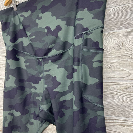 High Rise Powersoft Active Side Pocket Leggings Camo XXL