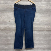 Bootcut Front Low Panel Jeans 16 Long