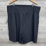 NEW High Rise Rollover-Waist PowerSoft Shorts XL