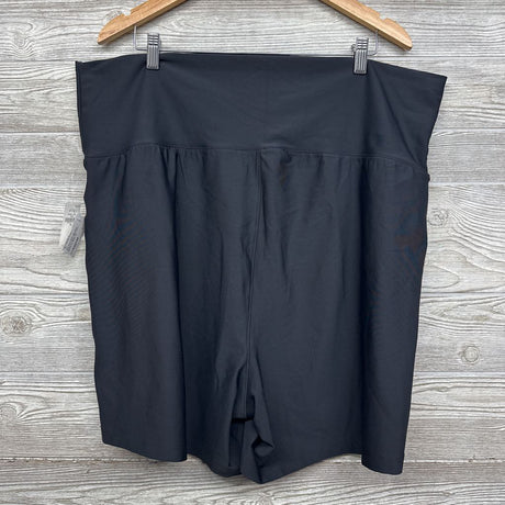 NEW High Rise Rollover-Waist PowerSoft Shorts XL