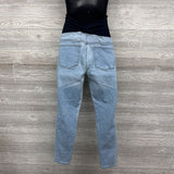 Cross Panel Skinny Jeans 10/Med
