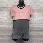 Nursing Shirt Color Block Large