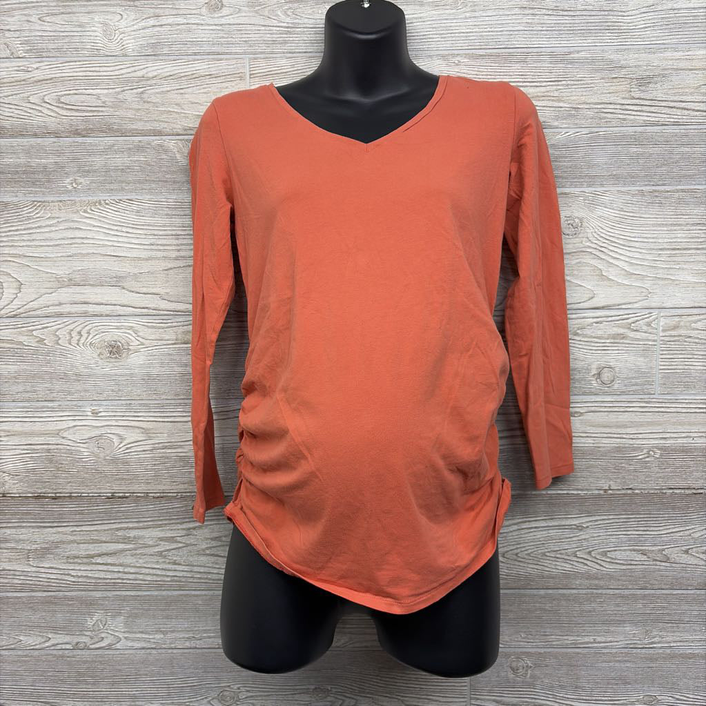 LS Ruched Shirt Medium