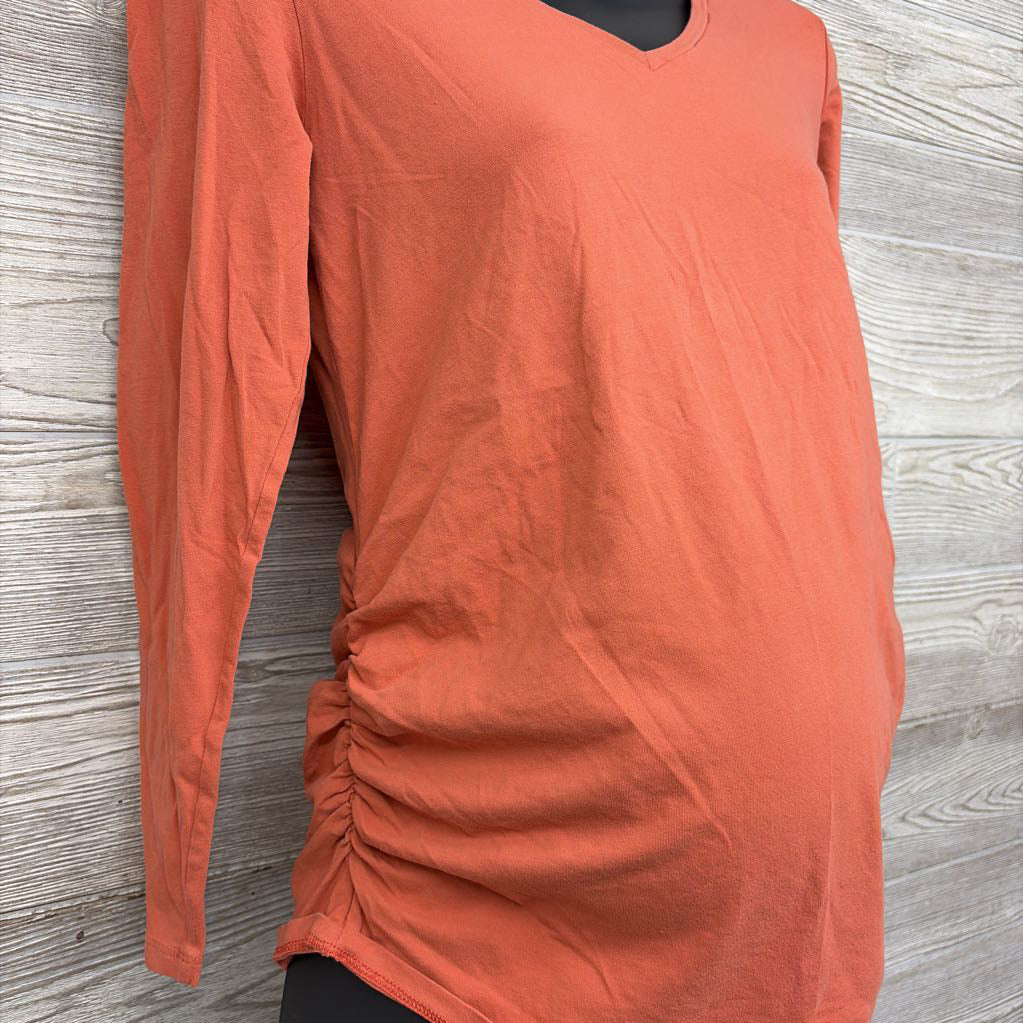 LS Ruched Shirt Medium