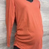 LS Ruched Shirt Medium