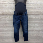 Cross Panel Skinny Jeans 8/Medium