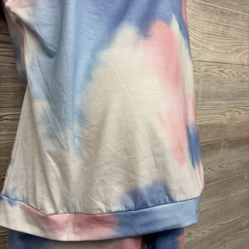 2 Pc Nursing Pj Outfit Tie Dye Large