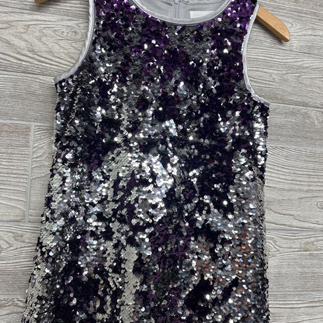Tank Flip Sequin Dress 10-12