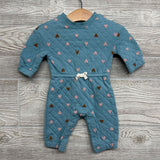 LS Quilted Outfit Hearts 3M