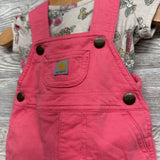 Knit Shortalls & Bodysuit Strawberries Butterflies 6M