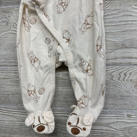 LS Side Snap Footed Outfit Winnie The Pooh 3-6M