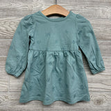 NEW LS Dress Glitter Snowflakes 12M