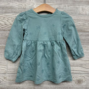 NEW LS Dress Glitter Snowflakes 12M