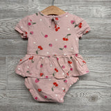 Skirted Bodysuit Strawberries Cherries 18M