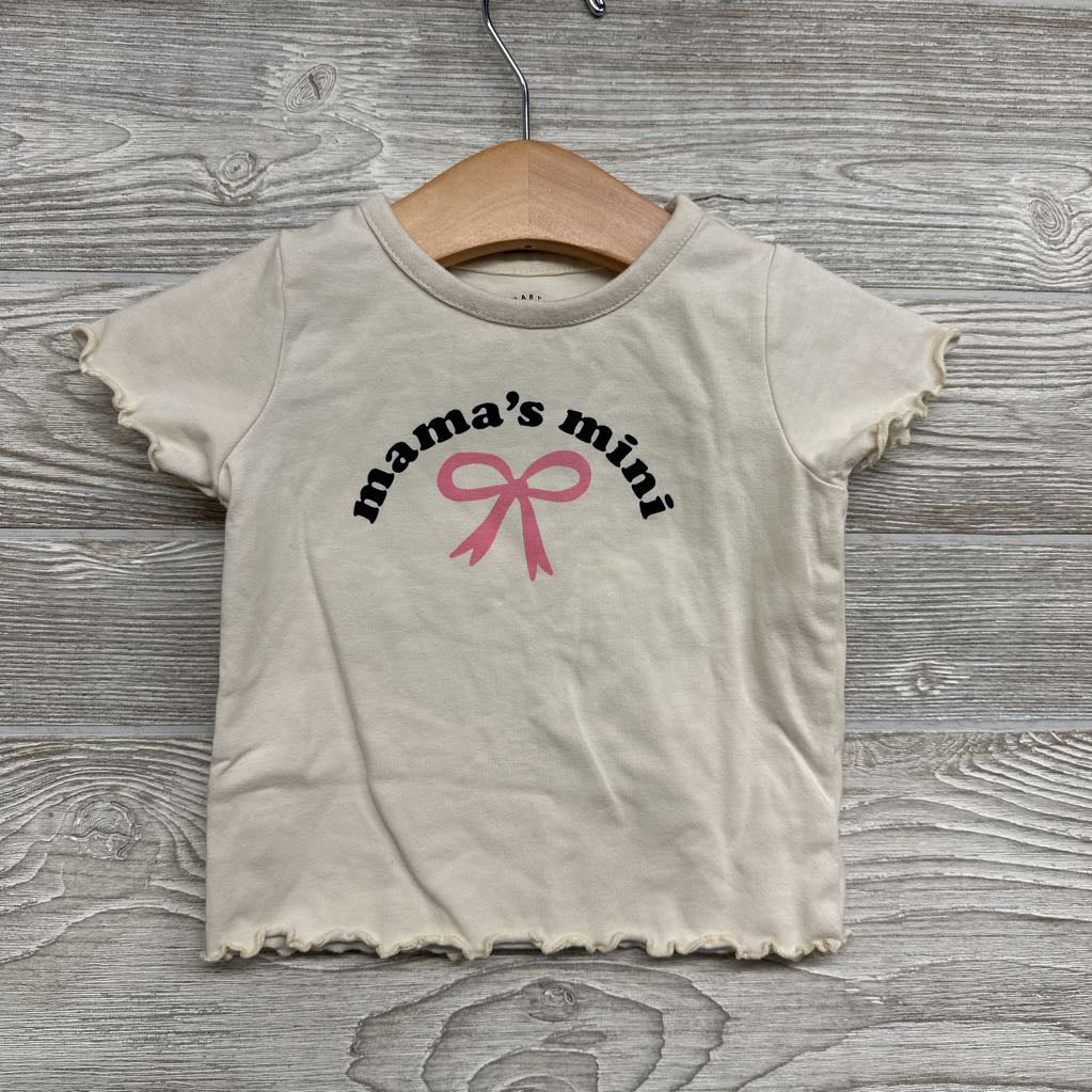 Shirt Mama's Mini Bow 6-9M