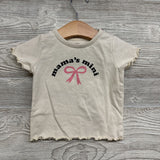 Shirt Mama's Mini Bow 6-9M
