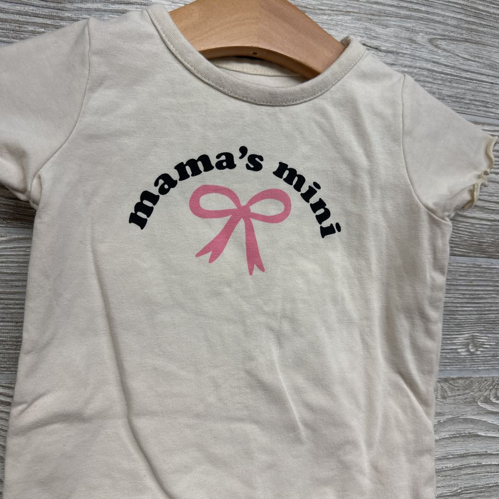Shirt Mama's Mini Bow 6-9M