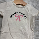 Shirt Mama's Mini Bow 6-9M