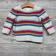 Chenille Sweater Stripes 12M