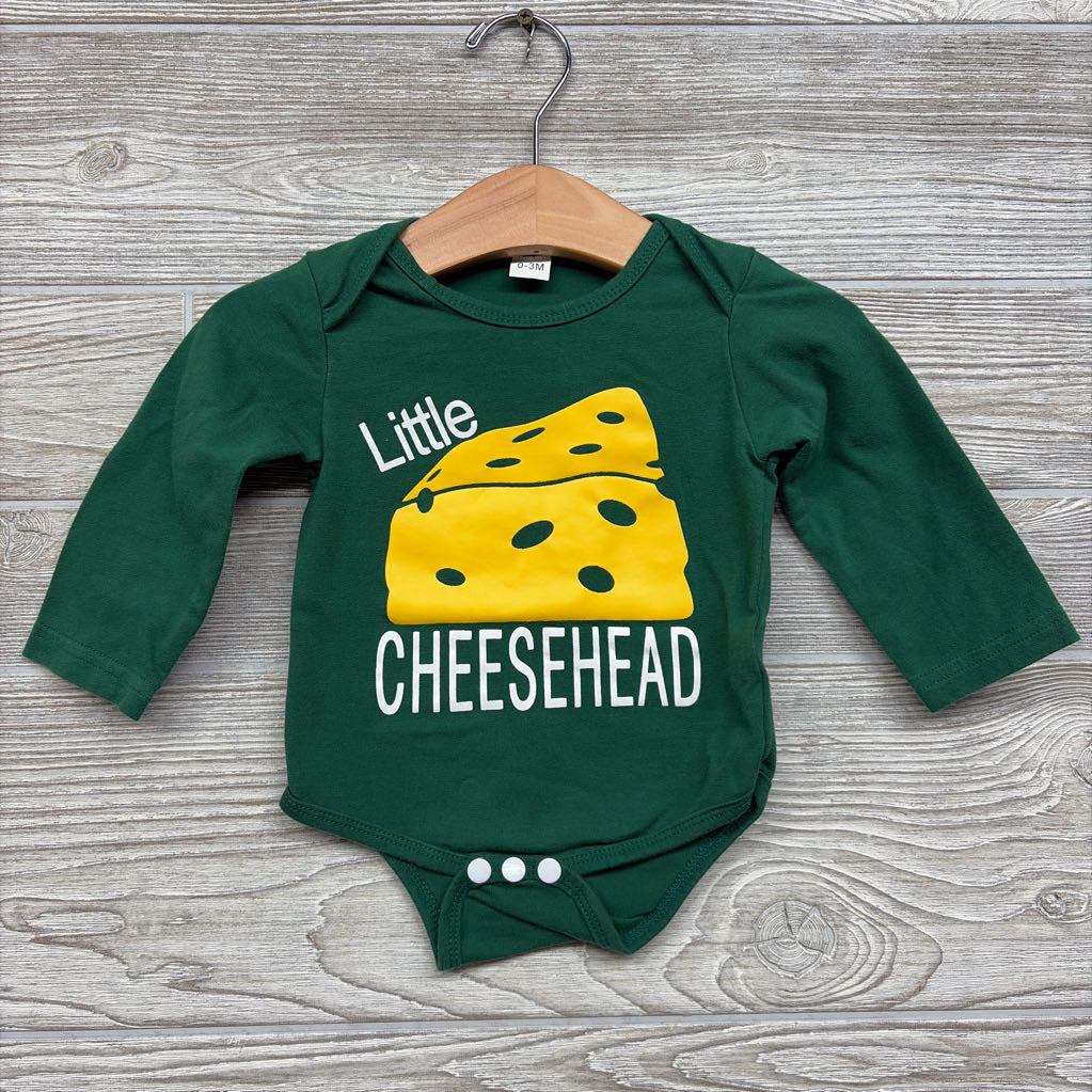 LS Bodysuit Little Cheese 0-3M