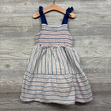 Smocked Tank Dress Stripes Stars 8