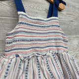 Smocked Tank Dress Stripes Stars 8