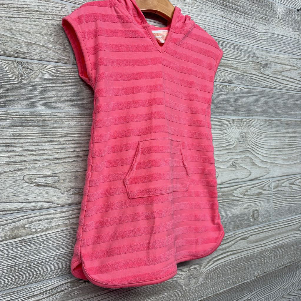 Swim Cover W/ Hood Stripes 3T