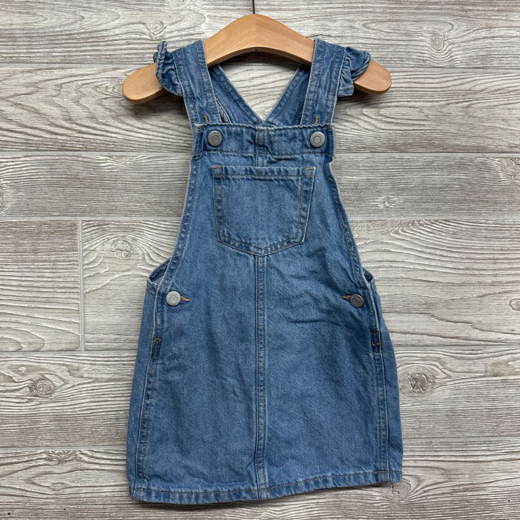 Flutter Sleeve Denim Skirtall 4T