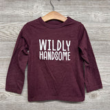 LS Shirt Wildly Handsome 4T