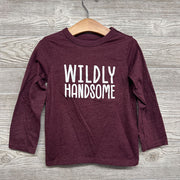 LS Shirt Wildly Handsome 4T