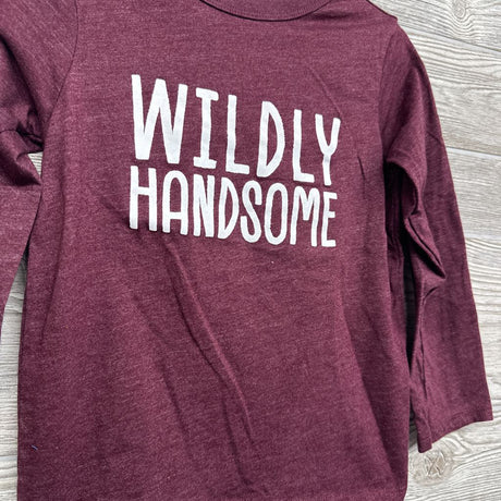 LS Shirt Wildly Handsome 4T