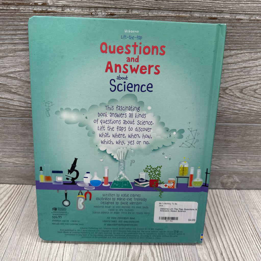 Usborne Lift The Flap Questions & Answers About Science