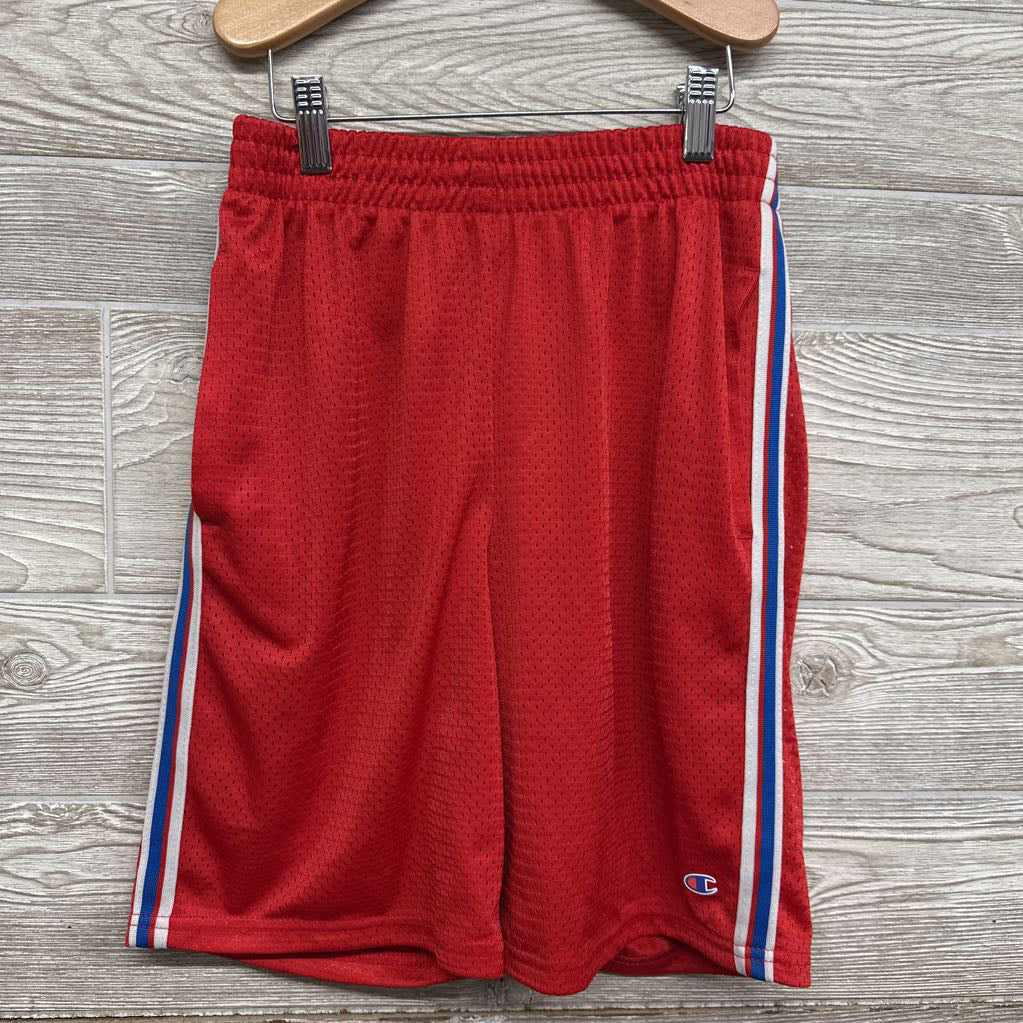 Mesh Active Shorts Side Stripes 14-16