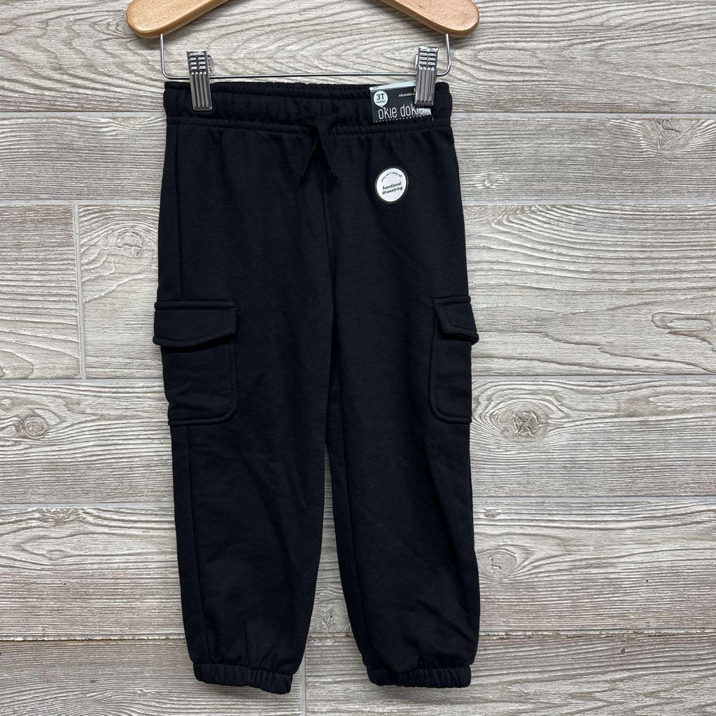 NEW Drawstring Cargo Joggers 3T