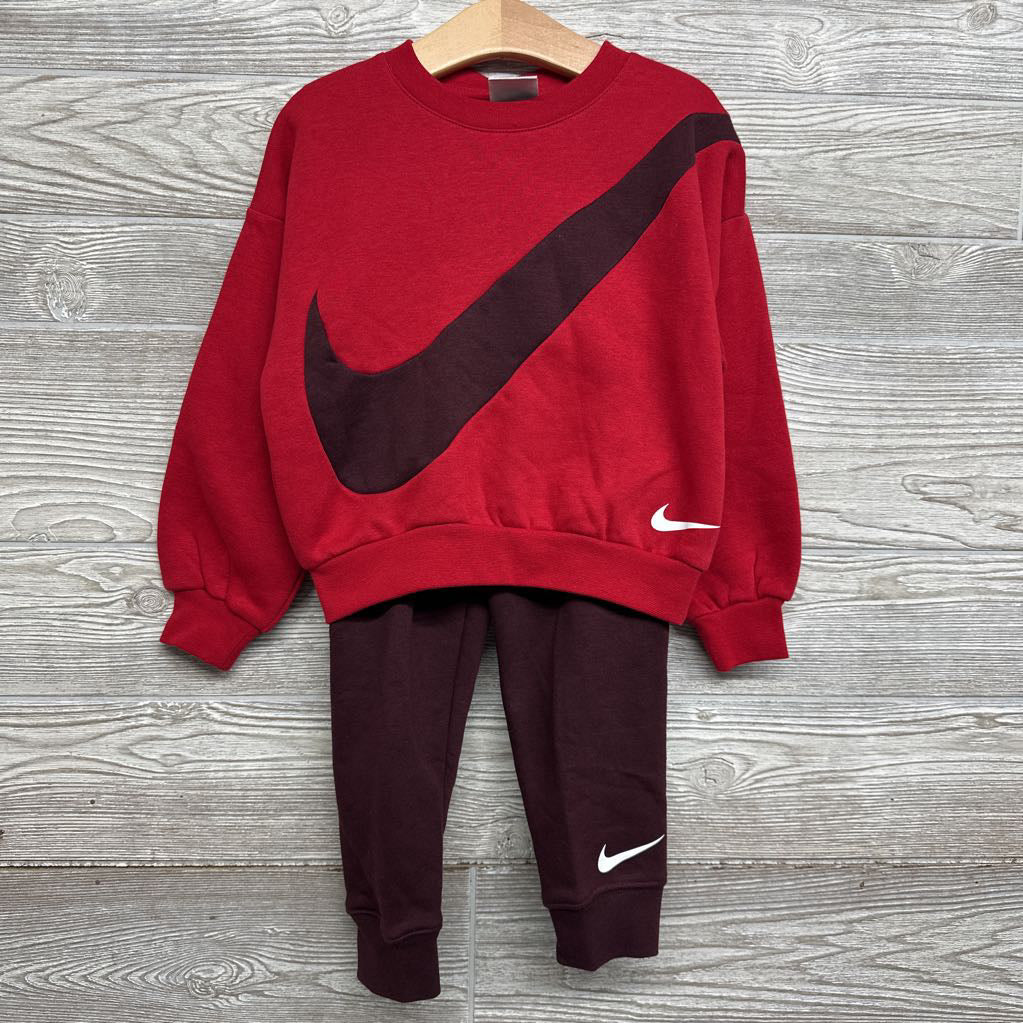 NEW Crewneck Swoosh & Jogger Sweatpants 4