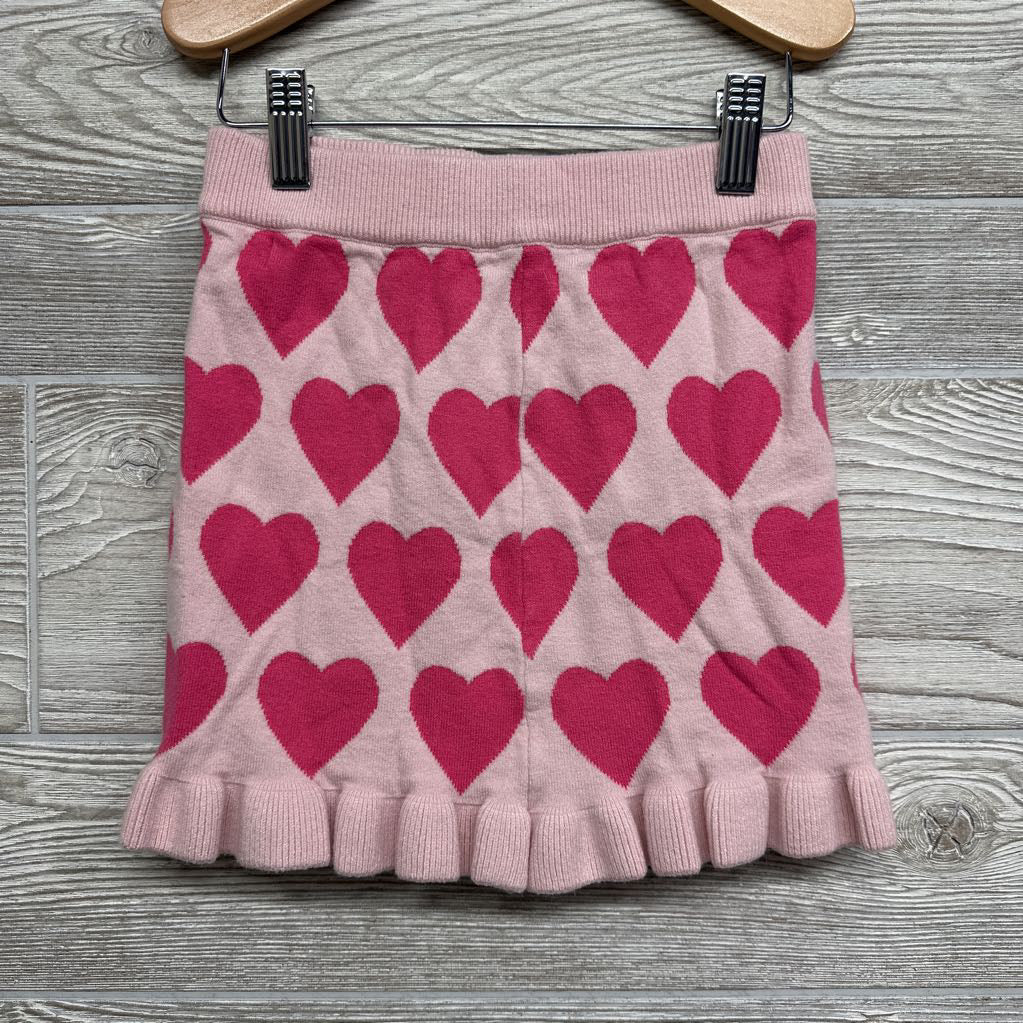 Sweater & Ruffle Skirt Hearts 5