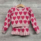 Sweater & Ruffle Skirt Hearts 5
