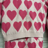 Sweater & Ruffle Skirt Hearts 5