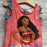 2 Pc Swimsuit Moana Seashells 5-6