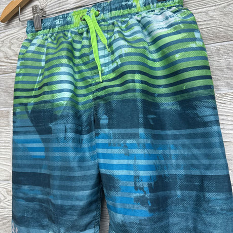 Drawstring Swim Trunks Stripes 14