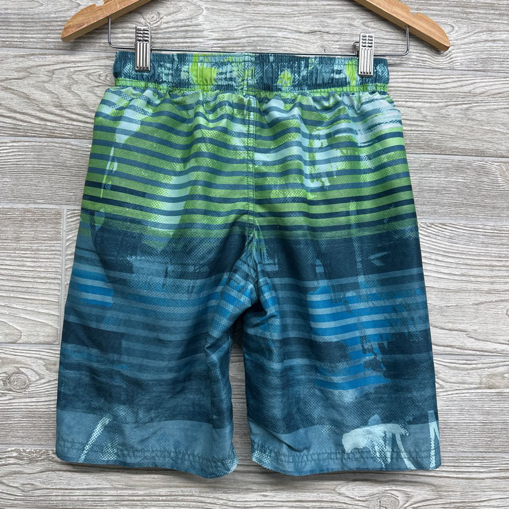 Drawstring Swim Trunks Stripes 14