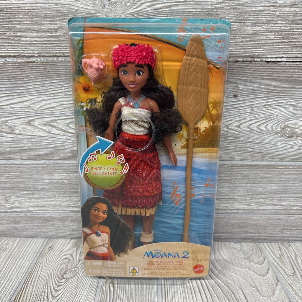 NEW Singing Moana Doll